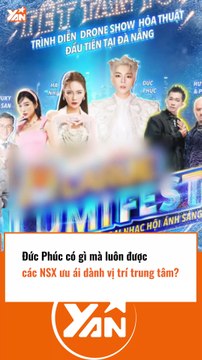 Đức Phúc luôn được nhà sản xuất ưu ái cho vị trí trung tâm