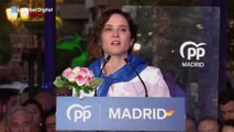 Ayuso arremete contra Sánchez por creer que 