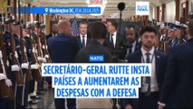 Mark Rutte apela aos aliados para que dediquem mais fundos e energia política à NATO