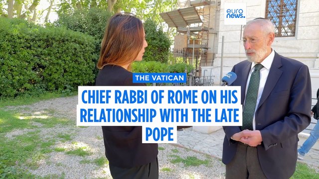 Chief Rabbi of Rome lauds Pope Francis for his 'openness and warmth'
