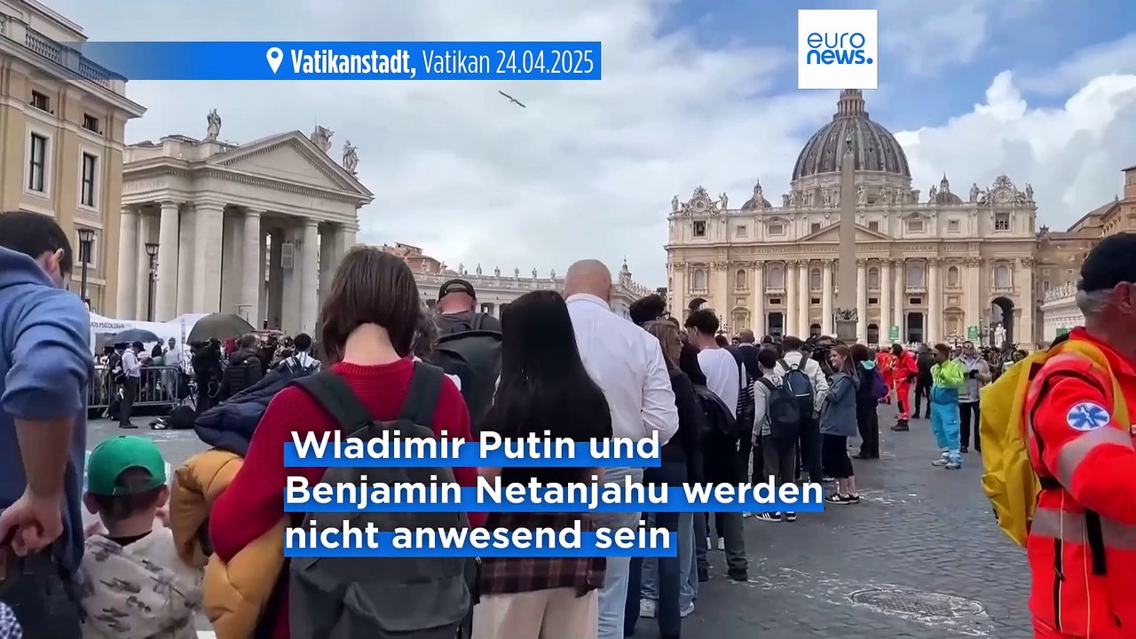 Vor Begräbnis von Papst Franziskus: Regierungschefs treffen in Rom ein