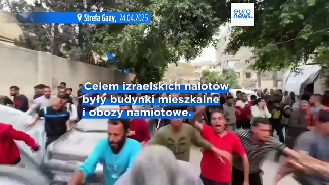 Izraelskie ataki na Gazę zabijają 50 Palestyńczyków, w tym kobiety i dzieci