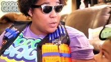 GOO GOO GAGA BAD BABY NERF CREEPY HANDS! SCARY CLOWN REVENGE!