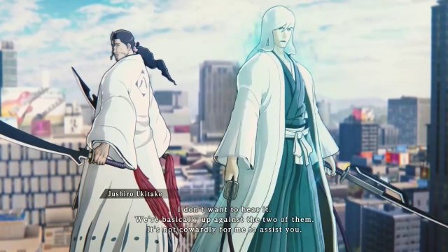 jushiro ukitake all dialogue/cutscenes/secret story BLEACH Rebirth of Souls