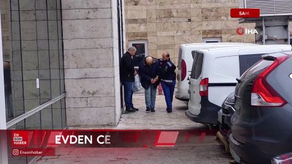 Samsun'da komşuyu tehditten arama yapılan evde cephanelik gibi malzeme çıktı