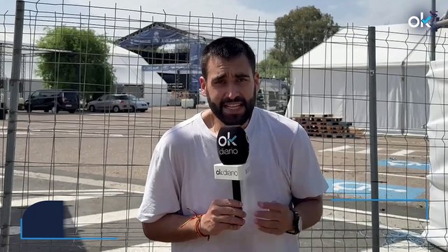 Así se prepara la Fan Zone del Real Madrid en las horas previas a la final de la Copa del Rey