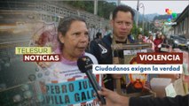 En Colombia denuncian la violencia como instrumento político