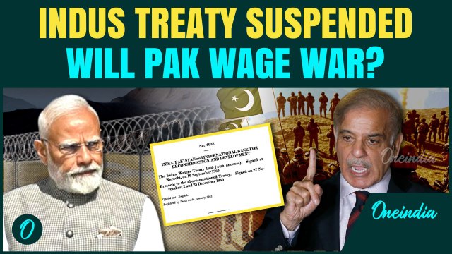 India-Pakistan BIG Standoff: Can Pakistan Attack India Begin War Over Indus Water Rights | Explained