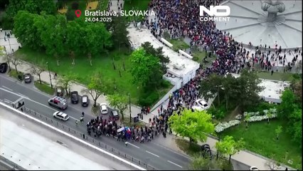 Protestos em toda a Eslováquia contra legislação sobre ONG's
