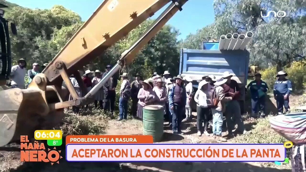 Tensión por la basura: OTB Molle Molle acepta planta de residuos, pero Sipe Sipe dice “ni un kilo más”