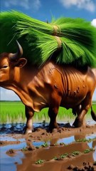 Hardworking cow story