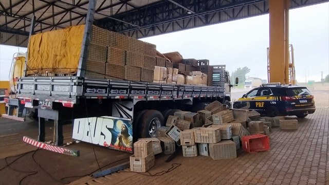 IGNITE: Grande carga de cigarros eletrônicos é apreendida na BR-277