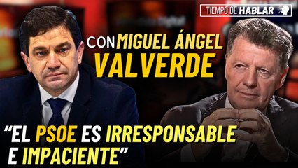 TdH / Miguel Ángel Valverde (PP) con Rojo atiza a Sánchez: “No puede salir a la calle, es insostenible”