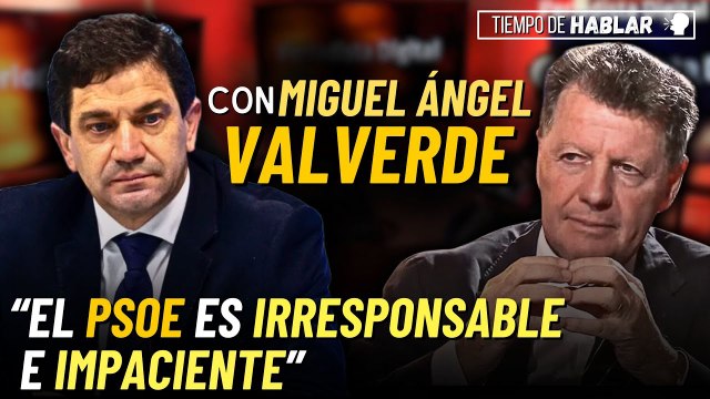 TdH / Miguel Ángel Valverde (PP) con Rojo atiza a Sánchez: “No puede salir a la calle, es insostenible”