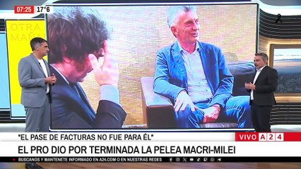 🔴 EL PRO DIO POR TERMINADA LA PELEA MACRI-MILEI