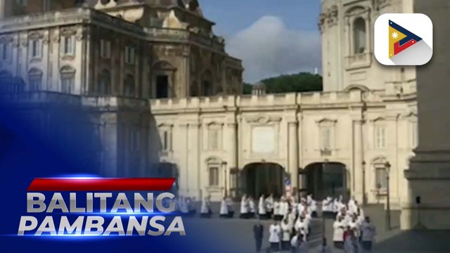 Cardinal Tagle, pinangunahan ang ikaapat na gabi ng pagdarasal ng rosaryo sa harap ng Basilica of St. Mary Major sa Roma