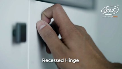 Ebco Recessed Hinge - Soft Close