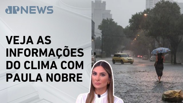 Chuva atinge Centro-Oeste e Sudeste nesta sexta (25) | Previsão do Tempo