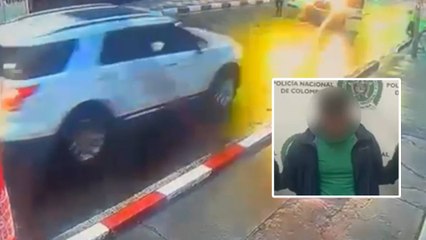 Ladrón casi se sale con la suya tras robar una camioneta, pero lo arrestaron en tiempo récord