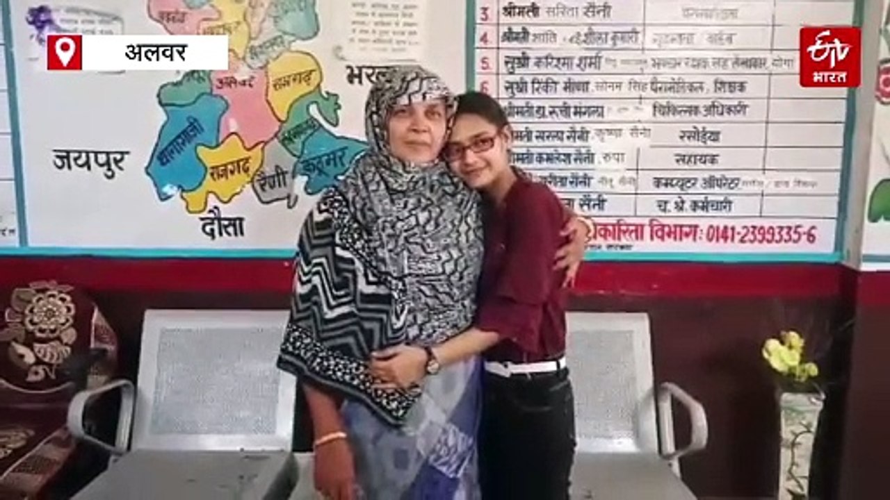 12 साल पहले मां की मौत के बाद अकेली हुई मुस्कान, बालिका गृह में रह की पढ़ाई, अब मिली परिजनों से