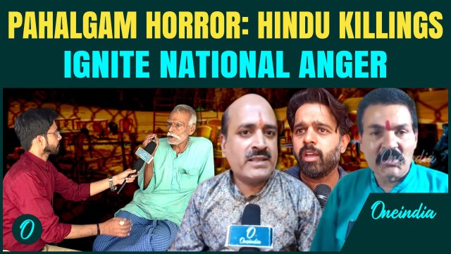 Pahalgam Attack: Why Is the Common Man Calling It a Targeted Killing of Hindus? | Oneindia English