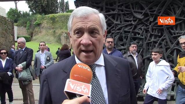 25 aprile, Tajani: E' il giorno di tutti gli italiani, oggi sventola solo il tricolore