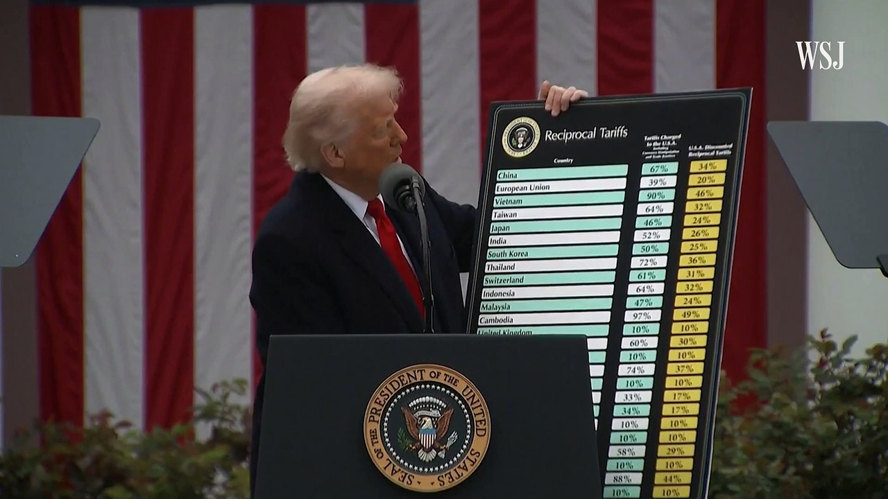 Trump Announces 10% Baseline Tariff, Reciprocal Tariffs on Some Nations