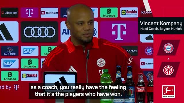Players deserve all the credit for title win - Kompany