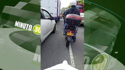 ¡Pilas con el taco! Una persona murió en la via al mar, sentido occidente hacia Medellín