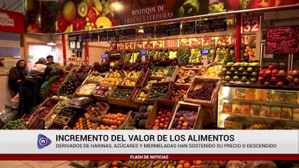 INCREMENTO DEL VALOR DE LOS ALIMENTOS