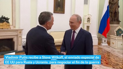 Putin recibe a WItkoff, el enviado especial de EE UU