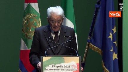 25 Aprile, Mattarella a Genova cita Aldo Gastaldi, il partigiano “Bisagno”