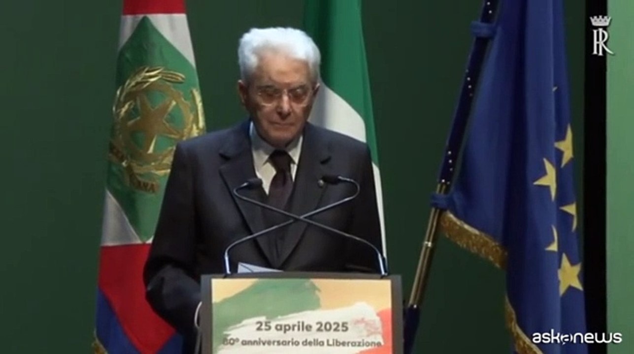 Mattarella: non può esserci pace solo per alcuni, grande lezione Papa