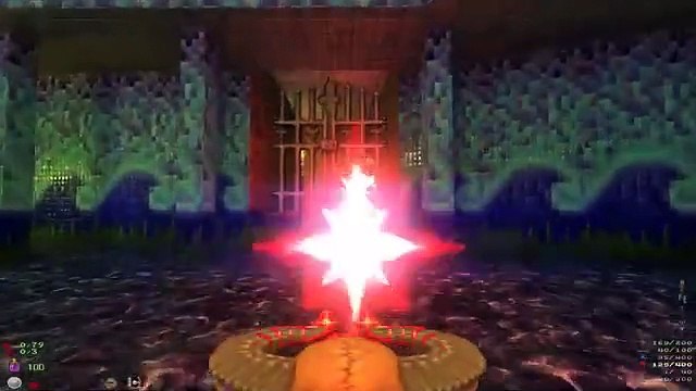 Jeu Vidéo Heretic (1994) dévelopé par Raven Software et édité par Id Software sur PC