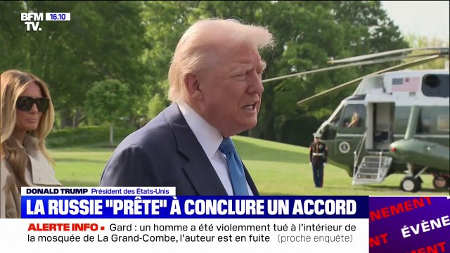 Guerre en Ukraine: Donald Trump espère qu'il y aura des accords entre la Russie et l'Ukraine