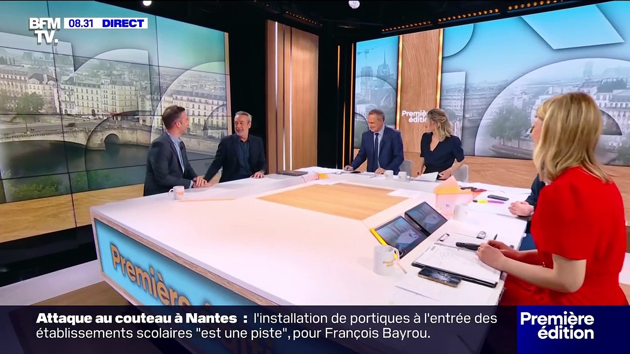 Matthieu Croissandeau fait ses adieux à la matinale de BFMTV
