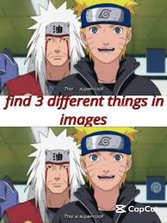 "Can YOU spot the difference? Look closely and comment what you see!"