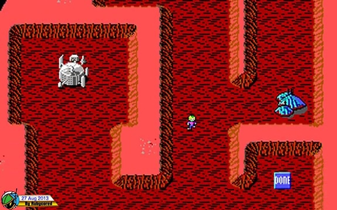 Jeu Vidéo Commander Keen 1 Episode 1 : Echoué sur la Planète Mars (1990) sur PC développé par Id Software et édité par Apogee Software