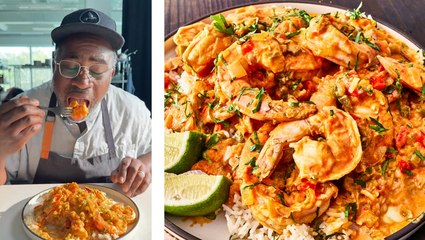 How to Make Chef Roscoe's Bahia-Style Shrimp in Coconut Sauce