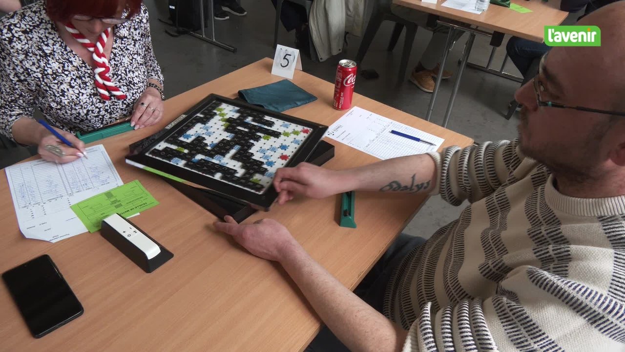 Le festival international de Belgique de scrabble a débuté à Mons