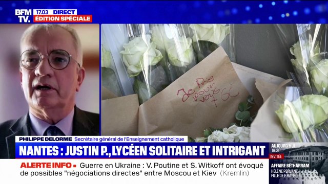 Il faut pleurer avec les élèves qui pleurent : Philippe Delorme, secrétaire général de l'Enseignement catholique, témoigne après l'attaque au couteau dans un lycée à Nantes