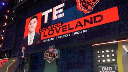 Chicago Bears Make Surprise Tight End Pick in 1st Round