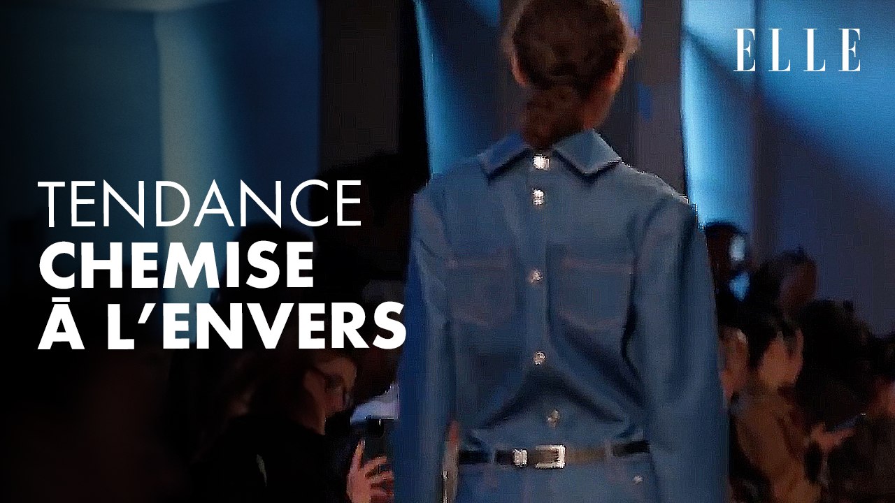 Tendance mode : porter sa chemise à l'envers