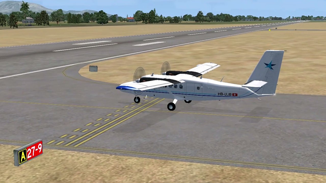 FSX in DHC-6-400 | Zimex Aviation for Le Lamentin, Martinique