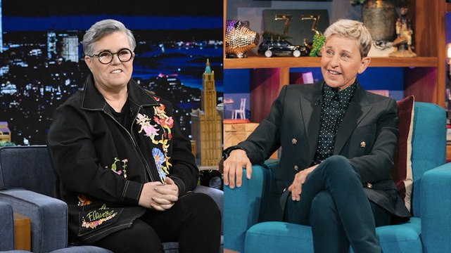 Rosie O'Donnell says she and Ellen DeGeneres 'never resolved' their issues but she 'won't fight' another gay woman