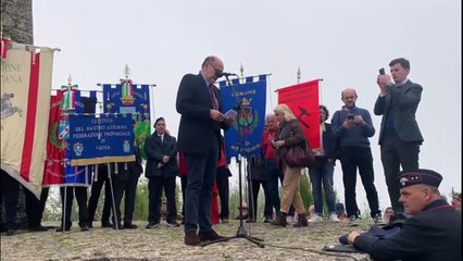 "Questo 25 aprile non è come gli altri": l'intervento di Pierluigi Bersani a Sant'Anna di Stazzema