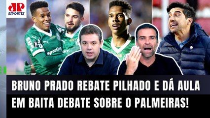 PEGOU FOGO! "ACABOU!!! Se tem UM CLUBE que FAZ ISSO é o Palmeiras!" Bruno Prado DÁ AULA a Pilhado!