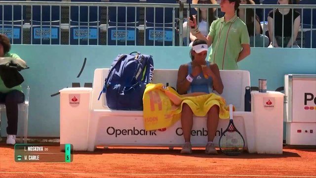 Resumen del partido Linda Noskova vs María Lourdes Carle | Mutua Madrid Open 2025