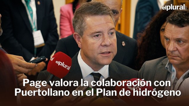 Page, ante el Plan de hidrógeno: Lo hacemos con y por Puertollano, aunque el alcalde sea del PP