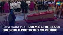 Saiba quem é a freira amiga do papa Francisco que quebrou protocolo no velório